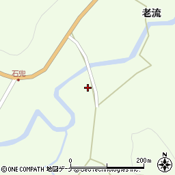 岩手県一関市萩荘老流268周辺の地図