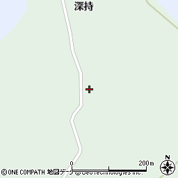 岩手県一関市藤沢町増沢深持60周辺の地図