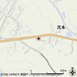 岩手県一関市滝沢苦木53-18周辺の地図