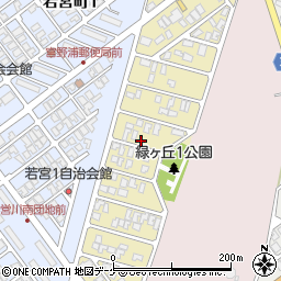 〒998-0052 山形県酒田市緑ケ丘の地図