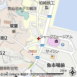 宮城県気仙沼市港町5-7周辺の地図