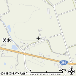 岩手県一関市滝沢苦木85-3周辺の地図