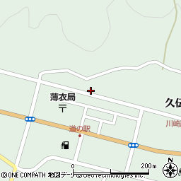 岩手県一関市川崎町薄衣法道地周辺の地図