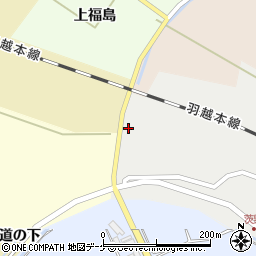 山形県酒田市茨野新田村北16周辺の地図