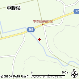 山形県酒田市中野俣沢山48-1周辺の地図