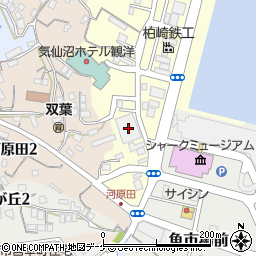 宮城県気仙沼市港町5-1周辺の地図