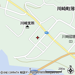 岩手県一関市川崎町薄衣諏訪前107周辺の地図