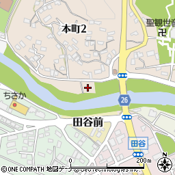 宮城県気仙沼市本町2丁目4周辺の地図