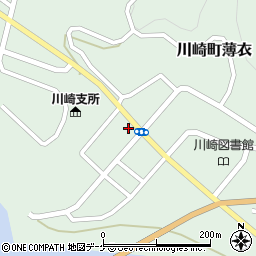 岩手県一関市川崎町薄衣諏訪前101周辺の地図