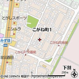 スガワラ周辺の地図