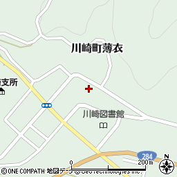 岩手県一関市川崎町薄衣諏訪前53周辺の地図