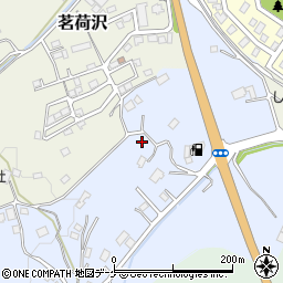 宮城県気仙沼市所沢周辺の地図