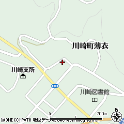 岩手県一関市川崎町薄衣諏訪前90周辺の地図