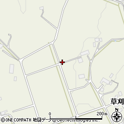 岩手県一関市滝沢草刈場179周辺の地図