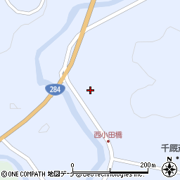 岩手県一関市千厩町千厩東小田290周辺の地図