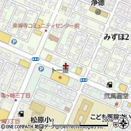 山形銀行みずほ支店周辺の地図