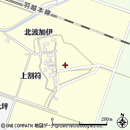 山形県酒田市勝保関北波加伊34周辺の地図