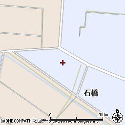 山形県酒田市石橋前田周辺の地図