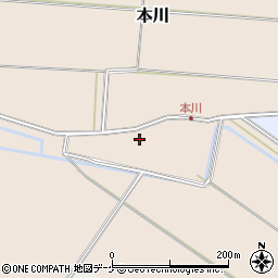 〒998-0812 山形県酒田市本川の地図