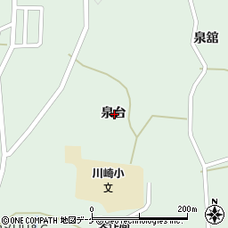 岩手県一関市川崎町薄衣泉台周辺の地図