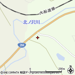 岩手県一関市弥栄釜ノ沢10周辺の地図