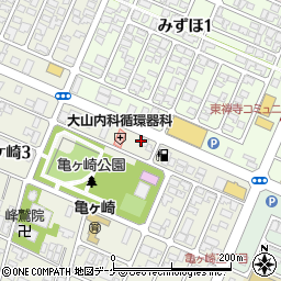 有限会社木村屋　亀ケ崎店周辺の地図