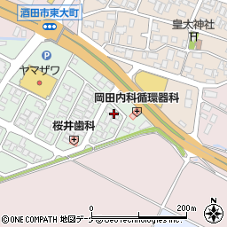 株式会社丸十大屋　庄内営業所周辺の地図