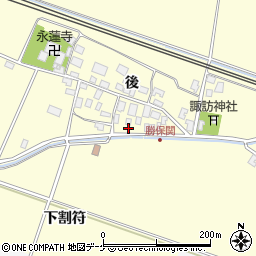 山形県酒田市勝保関前4-2周辺の地図