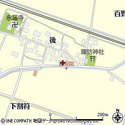 山形県酒田市勝保関前5-2周辺の地図