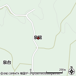 岩手県一関市川崎町薄衣泉舘周辺の地図