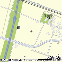 山形県酒田市勝保関前周辺の地図