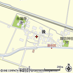 山形県酒田市勝保関前17周辺の地図