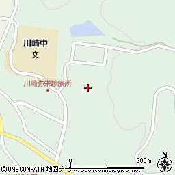 一関市立　川崎保育園周辺の地図