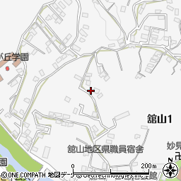 宮城県気仙沼市舘山1丁目7-228周辺の地図