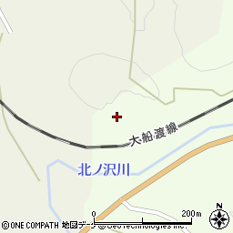 岩手県一関市弥栄釜ノ沢35周辺の地図