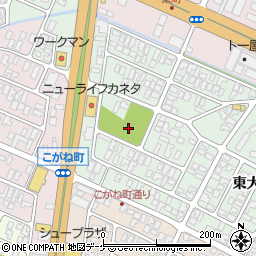 東大町３公園周辺の地図