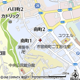 谷村菓子店周辺の地図