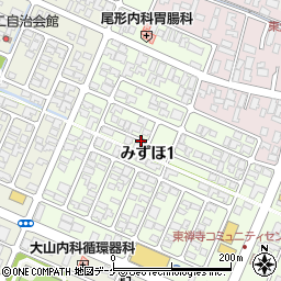 〒998-0853 山形県酒田市みずほの地図
