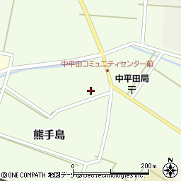 山形県酒田市熊手島（下福島）周辺の地図