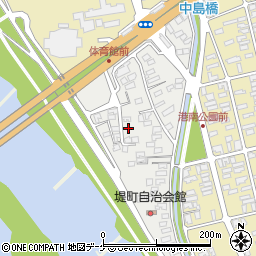 山形県酒田市堤町2-38周辺の地図