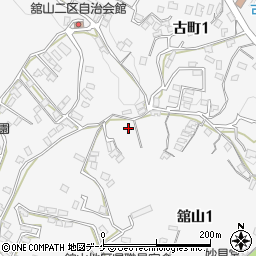 宮城県気仙沼市舘山1丁目7-101周辺の地図