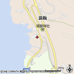 宮城県気仙沼市浪板339周辺の地図