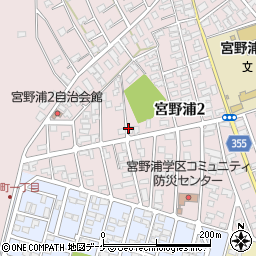 仙台月星商事株式会社　荘内店周辺の地図