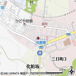 福田畳店周辺の地図