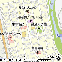 有限会社花久生花店周辺の地図