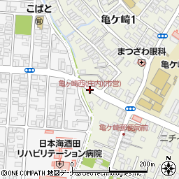 亀ヶ崎西(庄内)(市営)周辺の地図