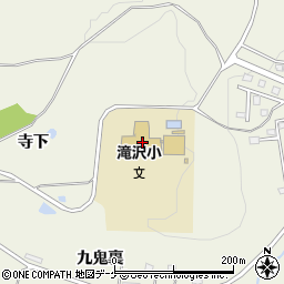 一関市立滝沢小学校周辺の地図