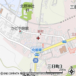 宮城県気仙沼市新町周辺の地図