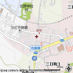 宮城県気仙沼市新町周辺の地図