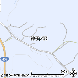 岩手県一関市千厩町千厩神子ノ沢周辺の地図